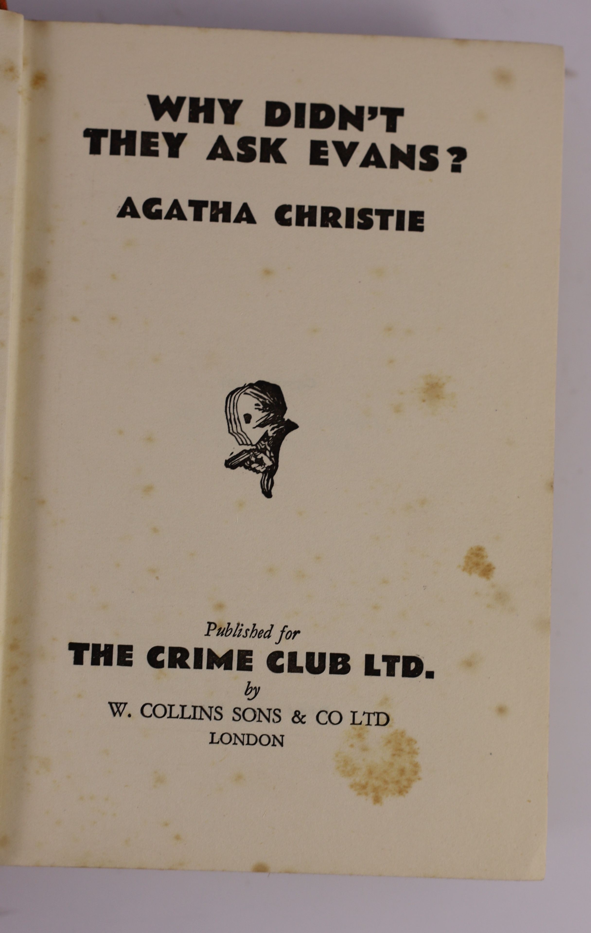 Christie, Agatha - Why Didn't They Ask Evans?, 1st edition